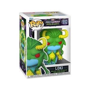 New Funko Pop! Marvel: Monster Hunters - Loki Vinyl Bobblehead